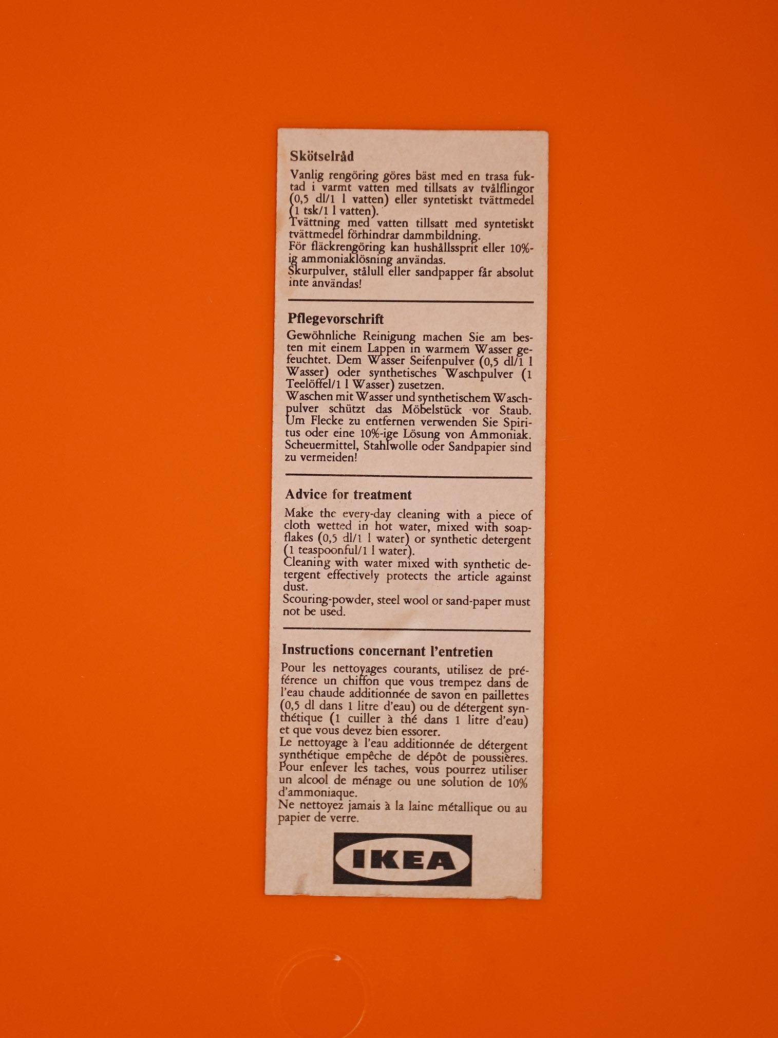 Paire de fauteuils "Skopa" d'Ikea, 1974