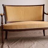 Louis XVI 2-seater bench