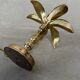 Lampe de table vintage en palmier – Willy Daro pour Massive – années 1970