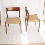 Chair model 77 by Niels Otto Moller