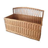 Rattan toy box