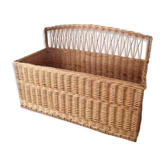 Rattan toy box