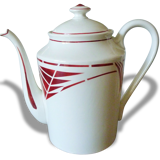 Teapot art deco pattern