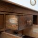 Brass and Oak Counter, 1930