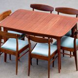 Vintage scandinavian table 1960's
