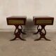 A pair of  side tables, 1950s