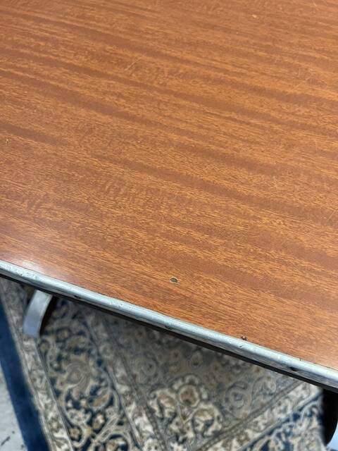 Small vintage bistro table – antique coffee table