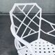 Calcutta Outdoor Armchair in Faux Bamboo by Hall Bradley for Brown Jordan, 1960s, Set of 4