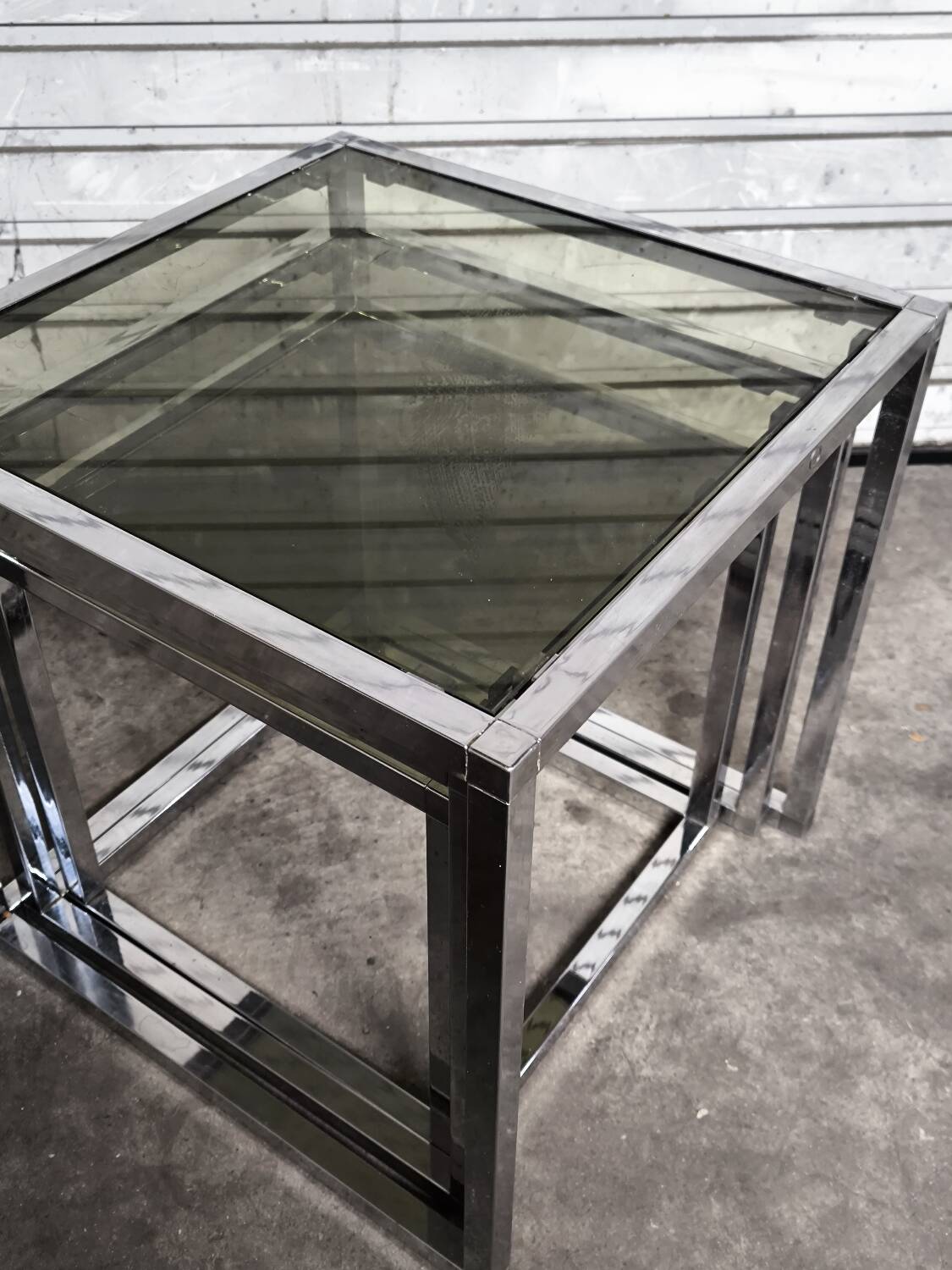 Vintage nesting tables