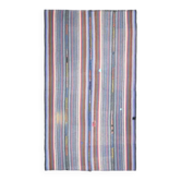 Tapis de zone vintage turc Oushak fait main en laine et coton violet 159x277 des années 1970