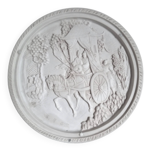 Grand plat chinois en