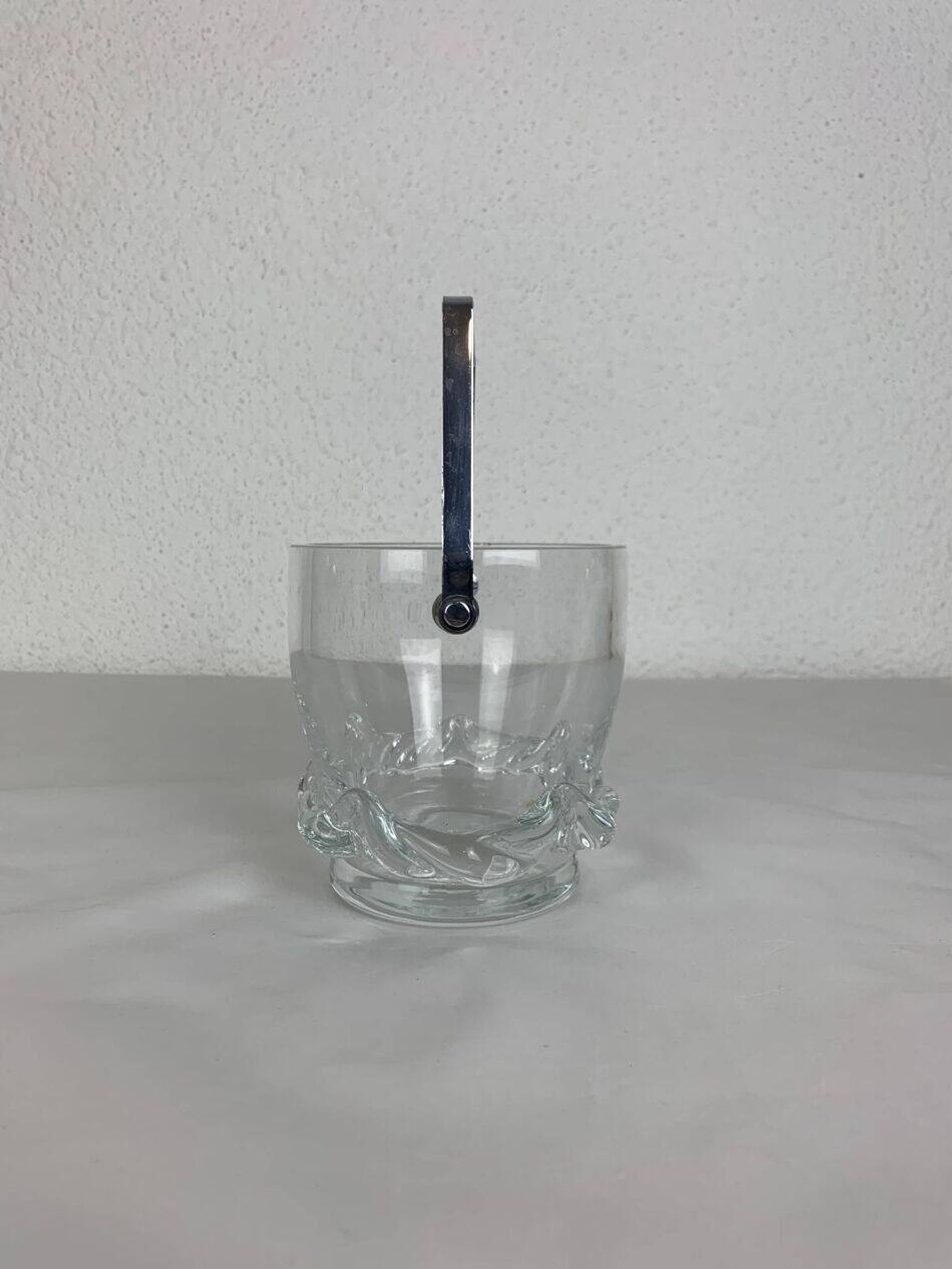 Seau à glace Daum Sorcy en cristal