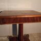 Table de travail bureau xixe siècle marqueté noyer érable palissandre