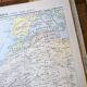 Printed in 1895, map of northwest Africa.