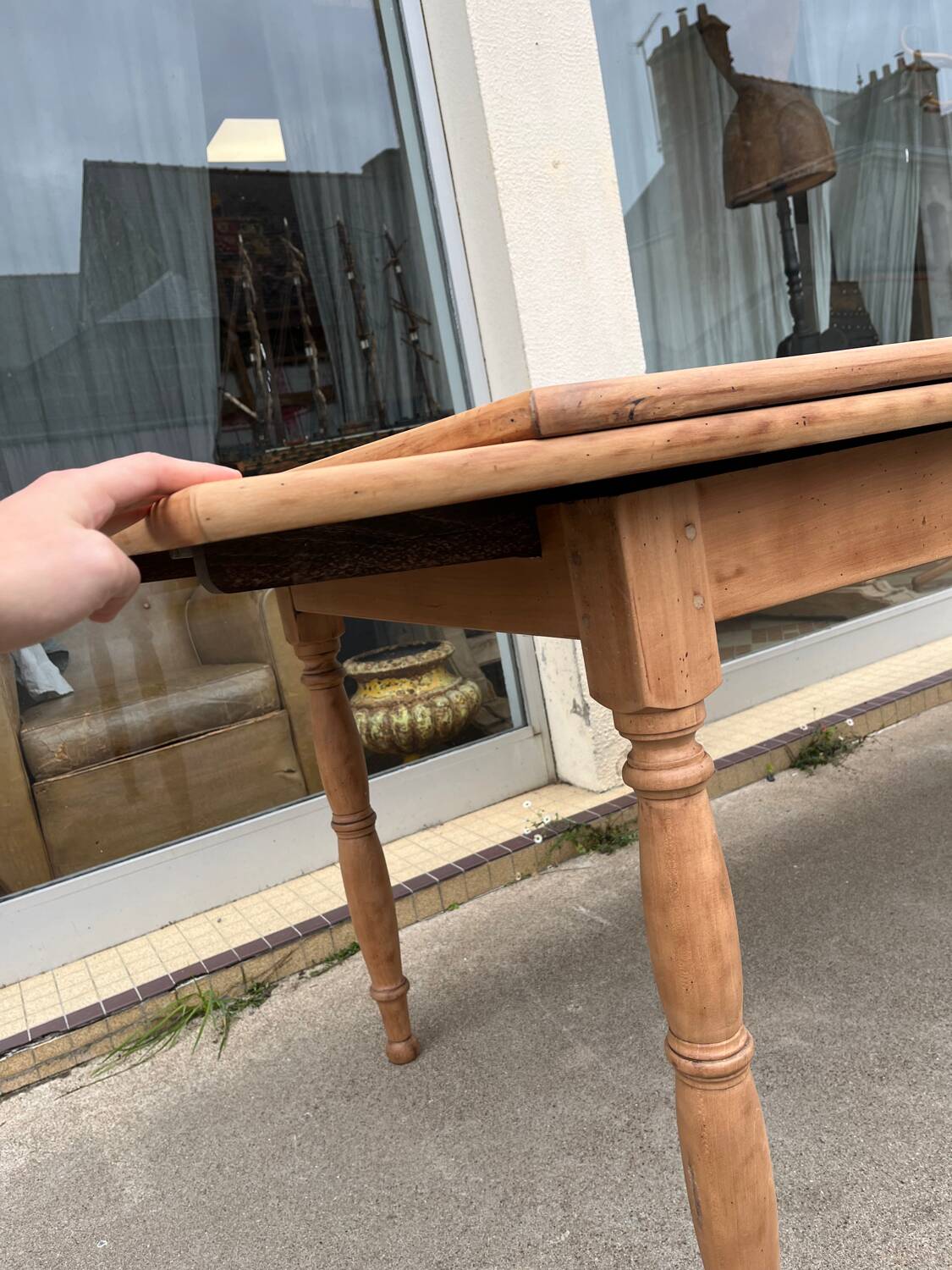 Cherry wood table