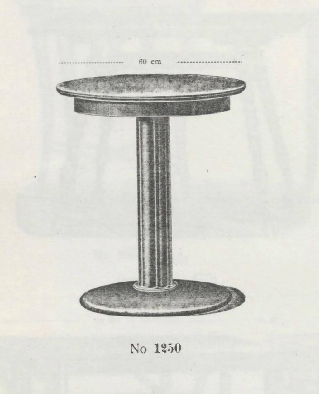 Vienna Secession coffee table attributed to Josef Hoffmann for J&J Kohn.