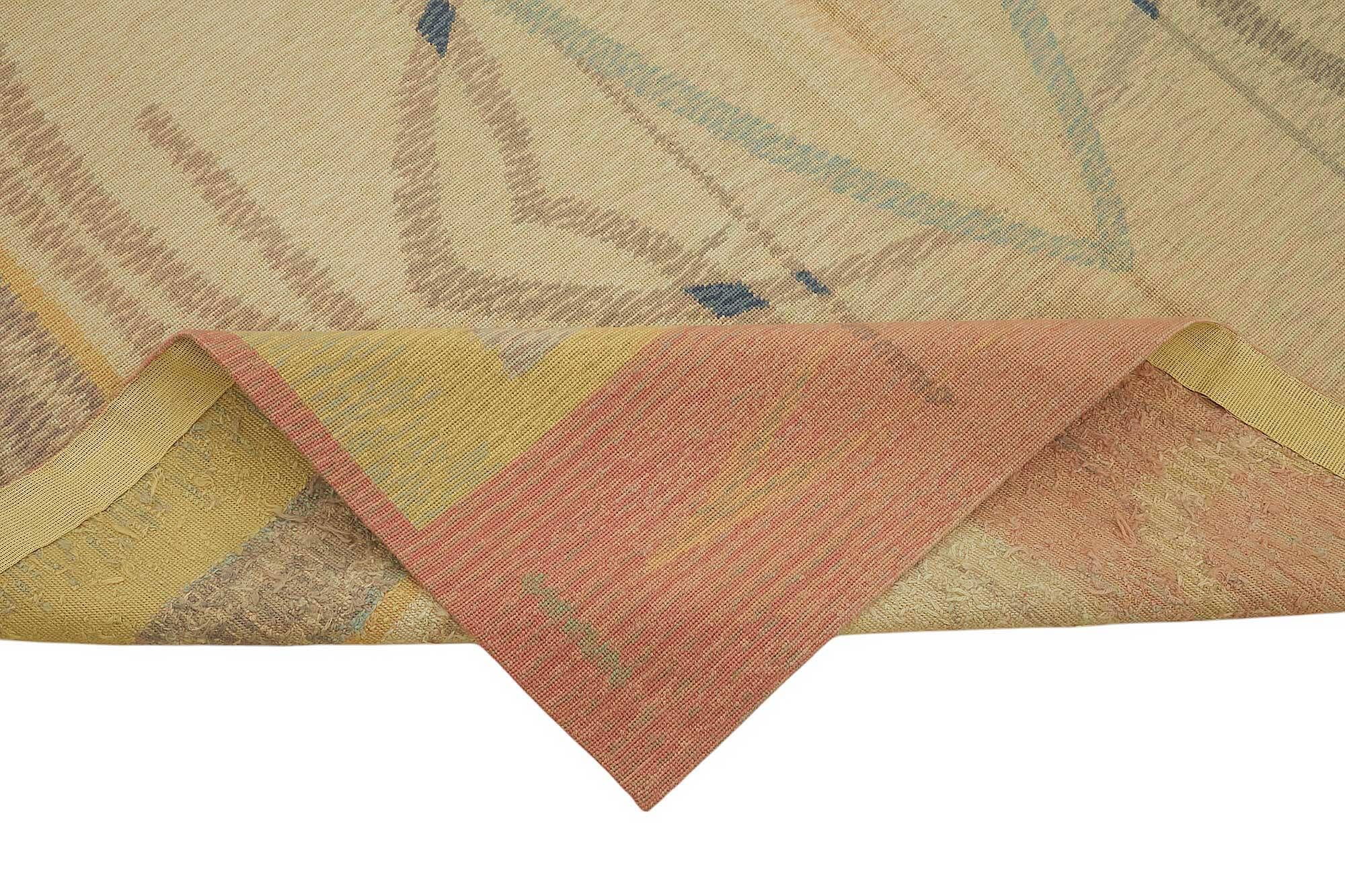 Handmade Vintage Flatweave Needlepoint Kilim 180 cm x 256 cm