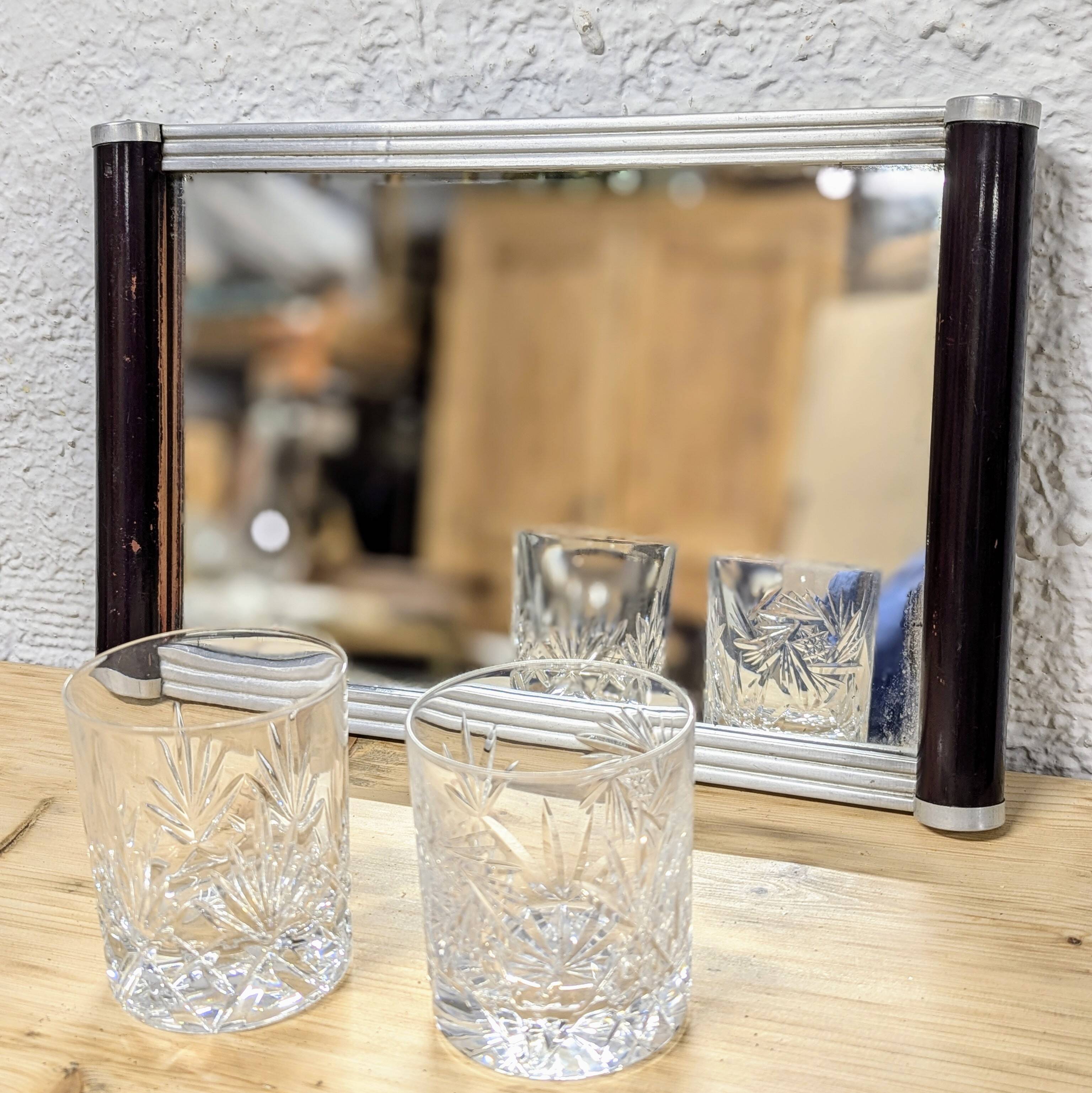 Art Deco mirror tray