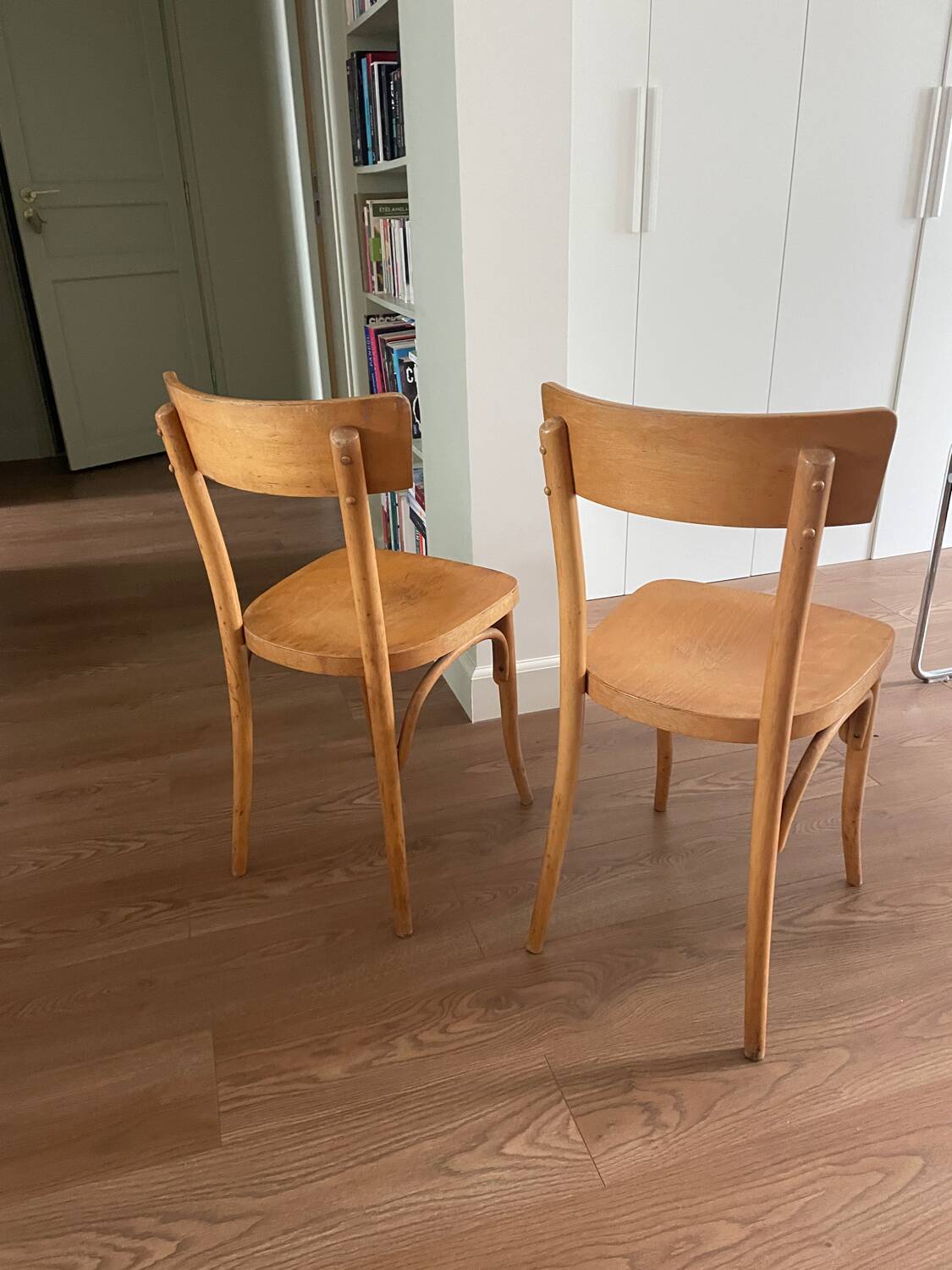 Lot de Chaises Thonet vintage, chaise vintage, chaise de salle à mange