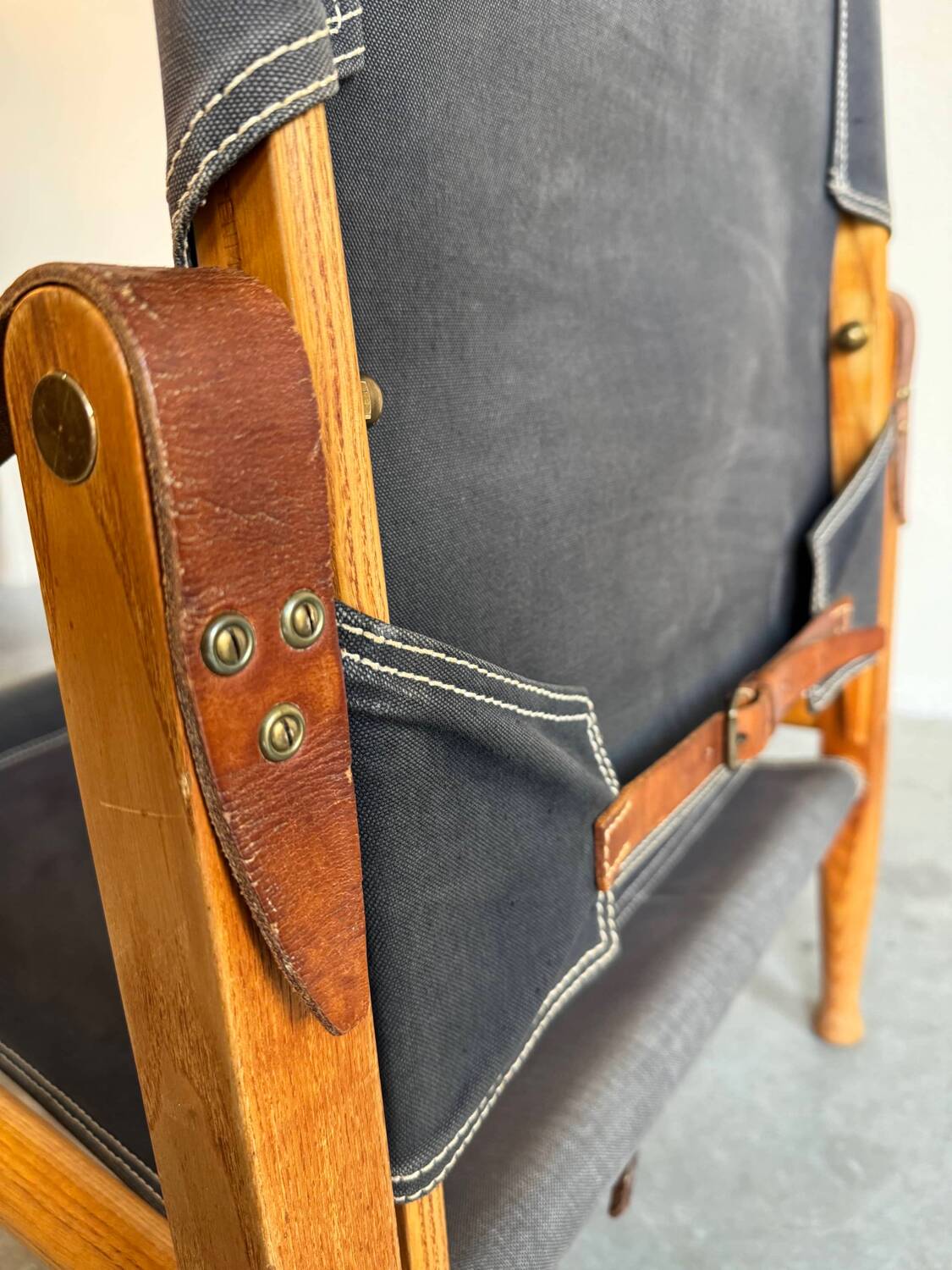 Chaise vintage Safari Kaare Klint