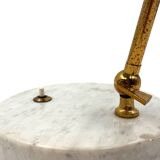 Mid-century green table lamp, Stilux Milano Italy, 1960s