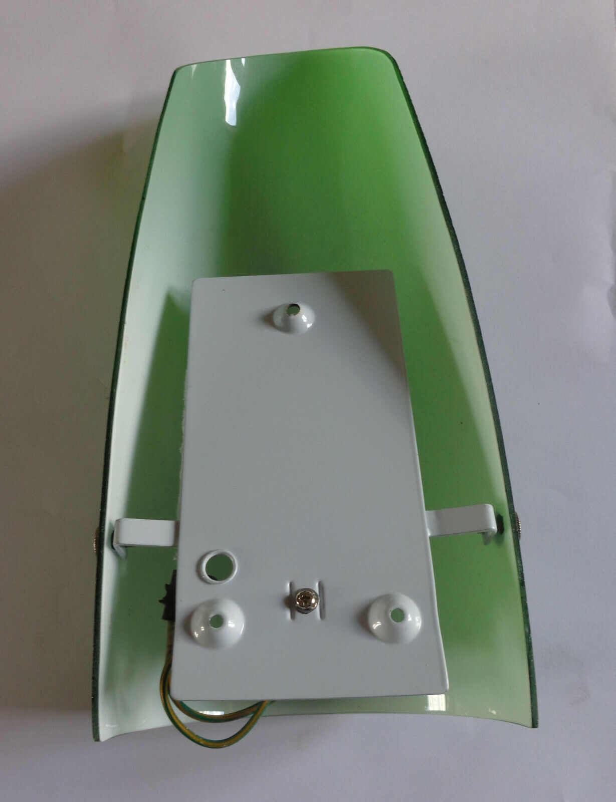 Vintage opaline wall sconces