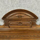 Louis XVI bed from center in walnut and bramble around 1850