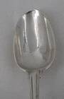 Dessert spoon, solid silver XVIII, 18 cm, Paris filet model.