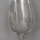 Dessert spoon, solid silver XVIII, 18 cm, Paris filet model.