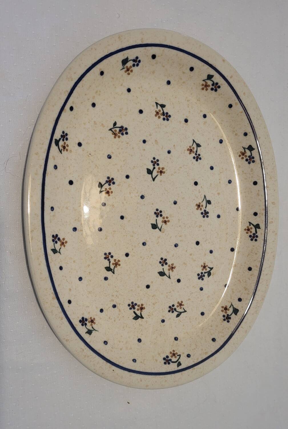 Vintage stoneware dish