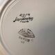 Dessert plates earthenware Digoin Sarreguemines Savoie green/gold, set of 9