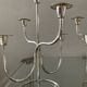 Pair of Tommy Larsen silver brass candlesticks from the 70s