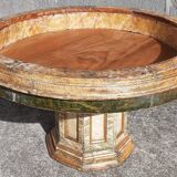 Coffee table (polychrome wood)