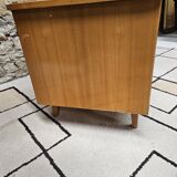 Small vintage sideboard 1960 compass foot