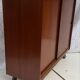 Vintage shoe cabinet with tapered legs