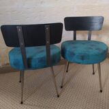 Paire de chaises pelfran rénovées