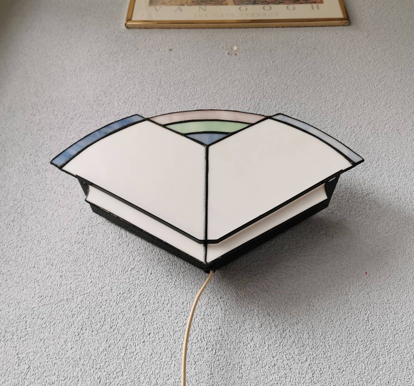 Apply with 1980s stained glass