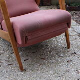 Scandinavian style relax armchair