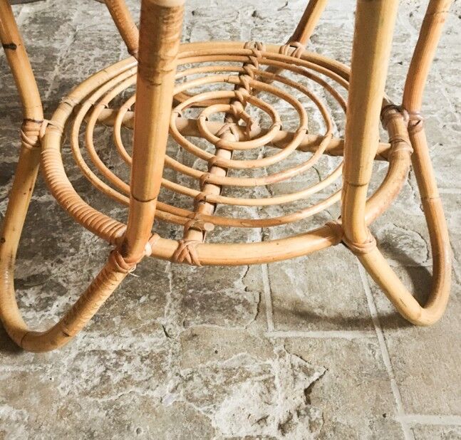 Rattan coffee table