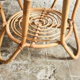Rattan coffee table
