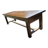 Table de ferme campagnarde en chêne massif