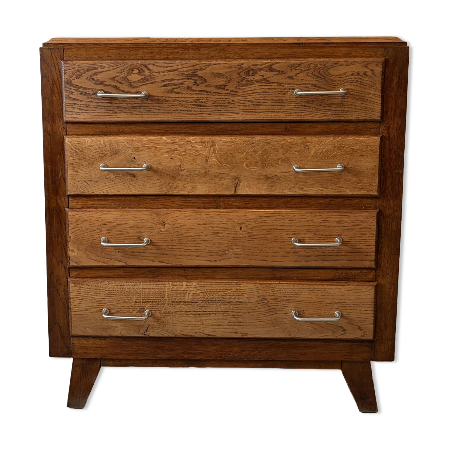 Commode vintage chene foncé