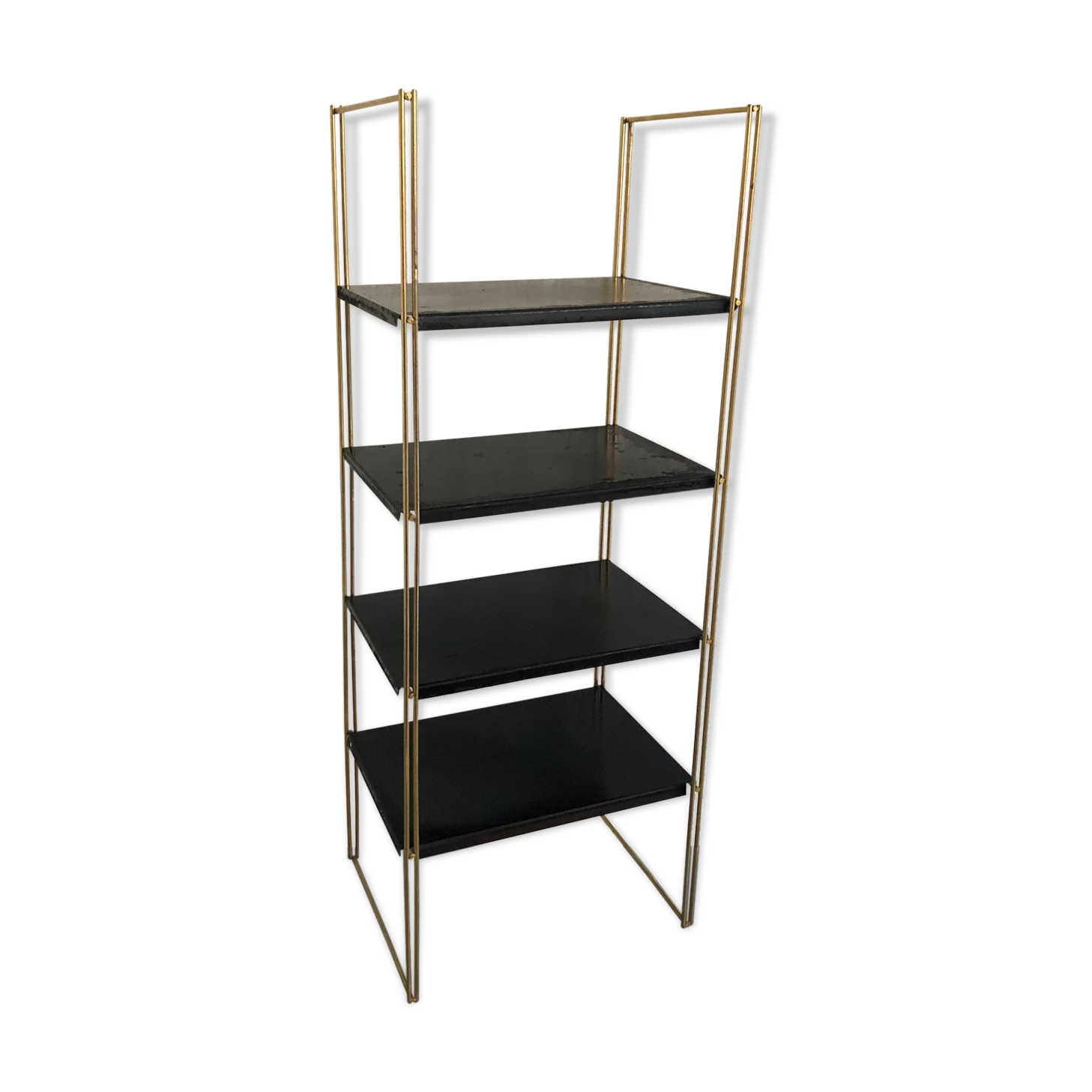 Vintage metal String shelves 4 trays