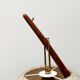 Mid-century Dornstab table lamp in teak by A. Pöll for Kalmar