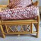 Vintage - Set of 2 woven rattan, bamboo and wood armchairs - Natural colour - 1980s