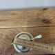 Vintage silver-plated table service duo – Mustard pot with spoon
