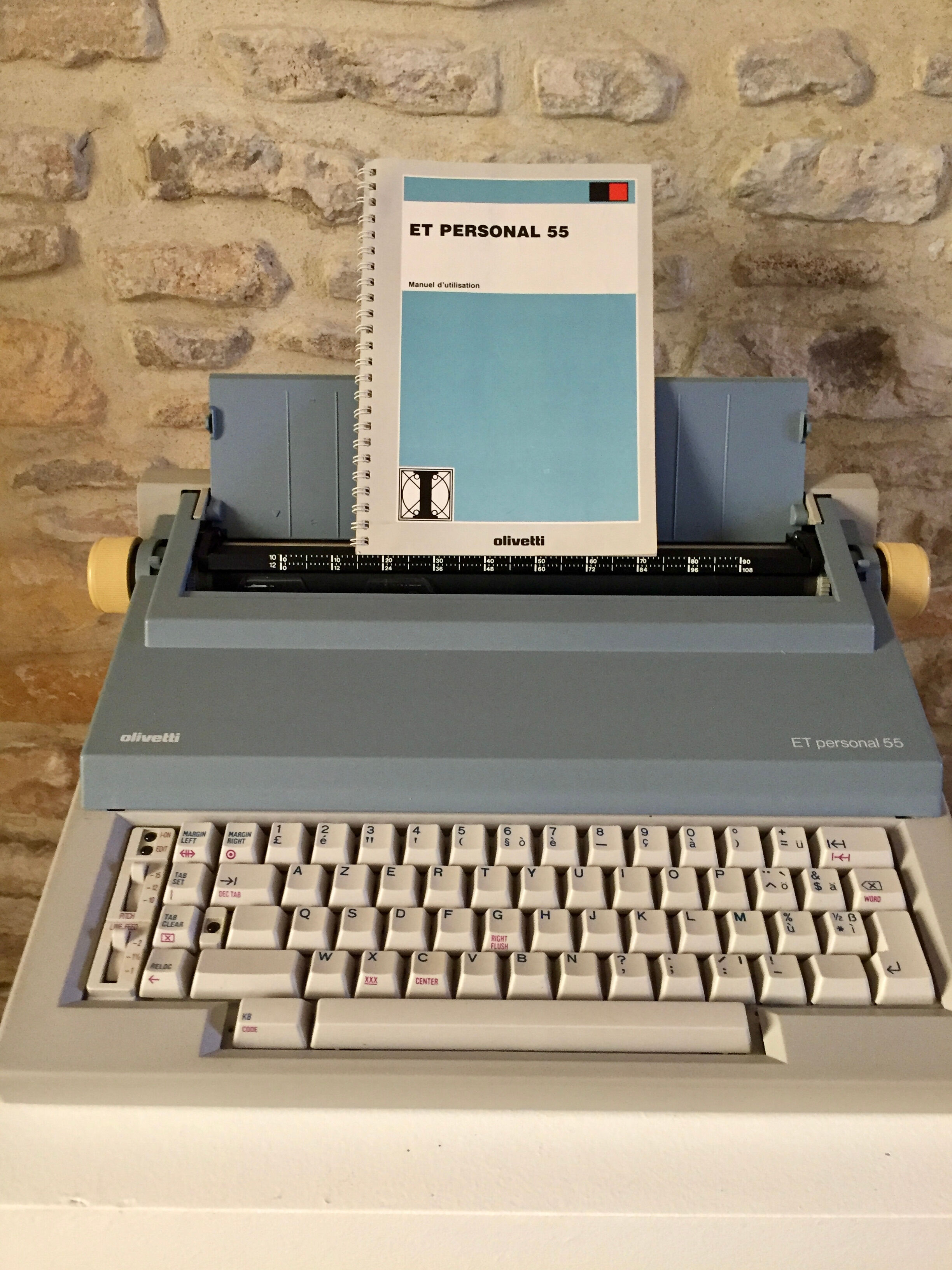 Machine à écrire Mario Bellini Olivetti
