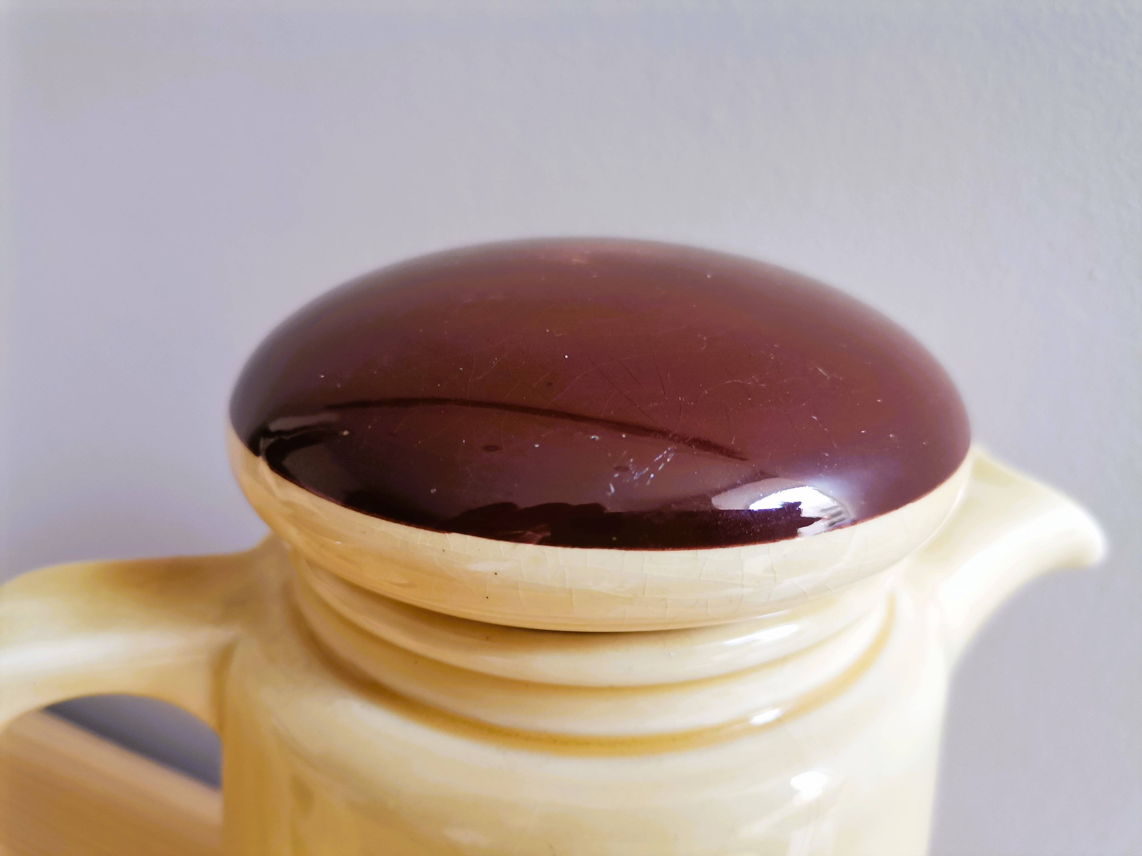 Portuguese ceramic teapot and coffee pot by Sado International, 1960s, Set of 2