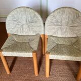 Ciambotto chairs by De Pas D’urbino and Lomazzi