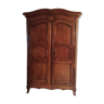 Armoire en noyer Louis XIV du 18 siècle